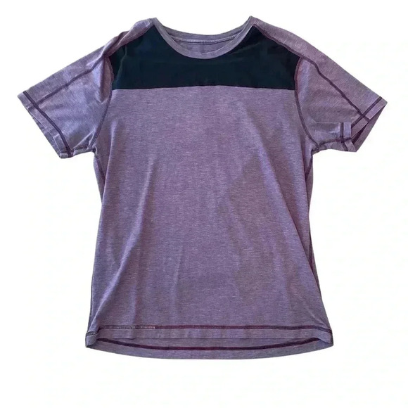 Lululemon Men’s The Driver Short Sleeve Shirt Size Small Medium - Picture 4 of 9